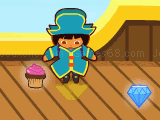 Jeu Dora pirate boat treasure hunt